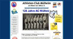 Desktop Screenshot of ac-muelheim1892.de